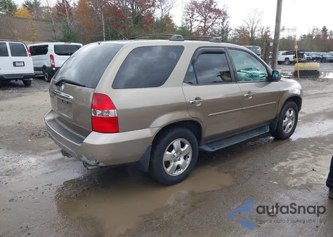 2003 Acura Mdx z USA, uszkodzony, nr VIN 2HNYD18223H535912